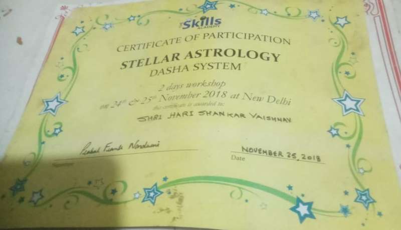 Certificate Of Participation